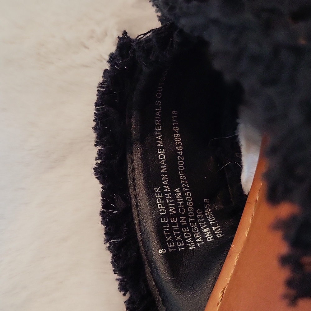 🔆Textile Upper Fuzzy Beachy Comfy Sandals - Women 8🔆 - Picture 6 of 8